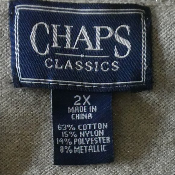 NEW Chaps Pull Over Sweater Women’s Size 2X - Picture 4 of 6